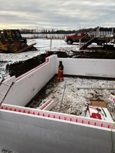 ICF Foundation walls