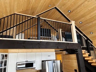 24'x36' loft View From below