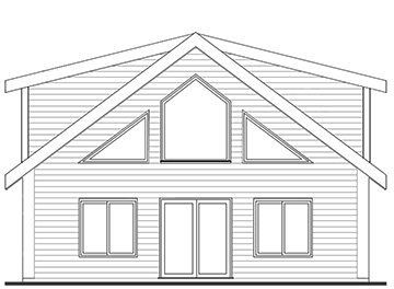 Preview of 30x40 cabin floor plan